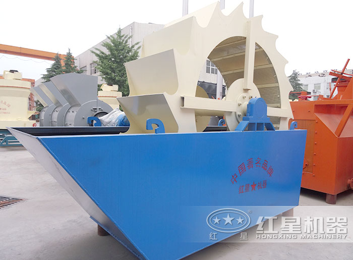 小型洗砂机(单排轮斗) 小型洗砂机(单排轮斗)