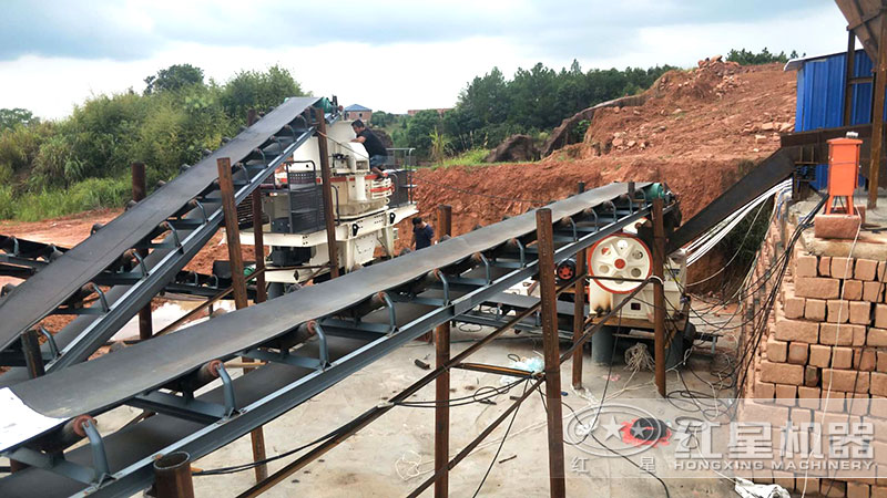 2台鄂破+冲击式制砂机 2台鄂破+冲击式制砂机