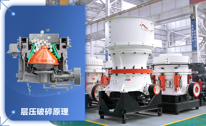 圆锥破碎机作业原理图 圆锥破碎机作业原理图