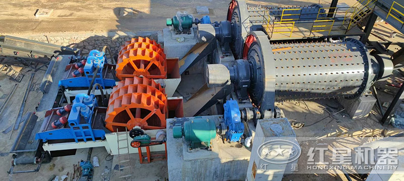 2台三轮洗砂机即可满足时产400吨的生产 2台三轮洗砂机即可满足时产400吨的生产