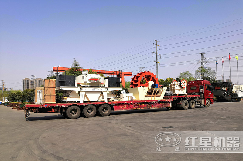 易彩堂机器风化砂制砂机一套设备发货 易彩堂机器风化砂制砂机一套设备发货