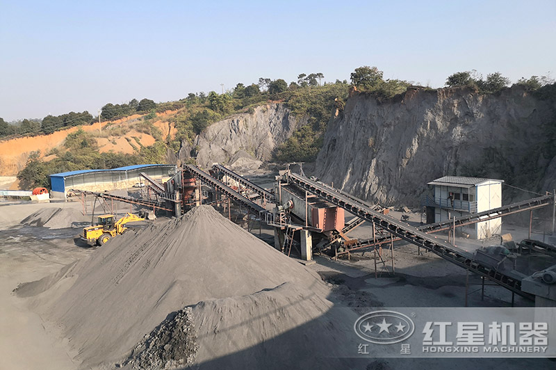 采沙场生产机制砂现场 采沙场生产机制砂现场