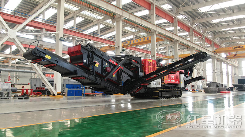 履带流动石料粉碎机 履带流动石料粉碎机