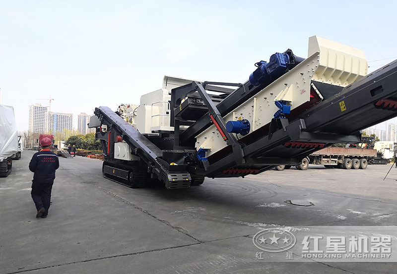 履带移动建筑垃圾处理设备 履带移动建筑垃圾处理设备