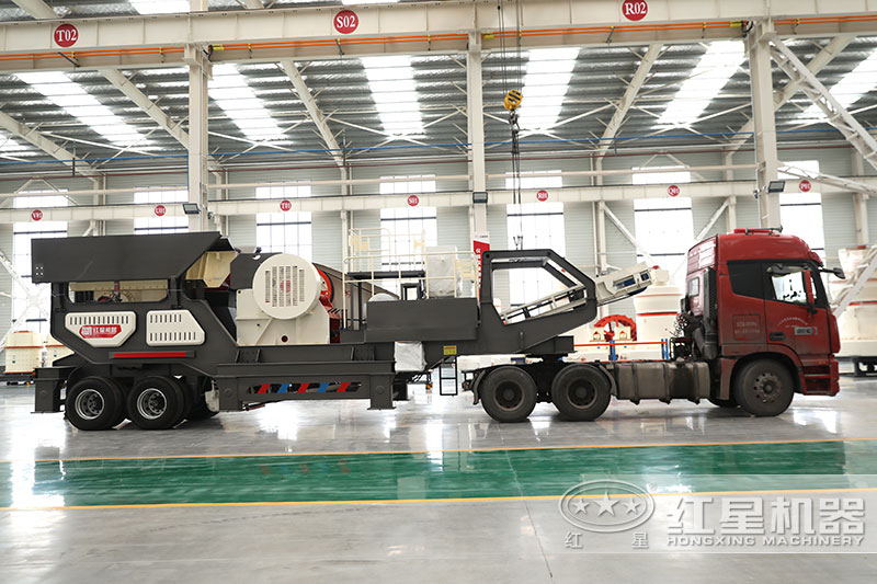 移动磕石机牵头就跑,流动性强,转场便捷 移动磕石机牵头就跑,流动性强,转场便捷