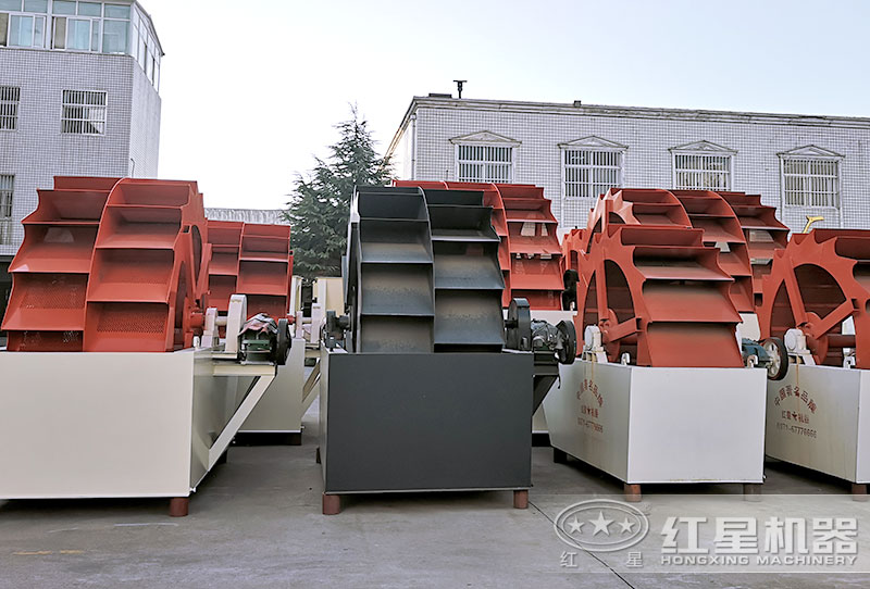 中型洗砂机(双排轮斗) 中型洗砂机(双排轮斗)