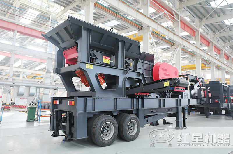 轮胎移动破碎机 轮胎移动破碎机