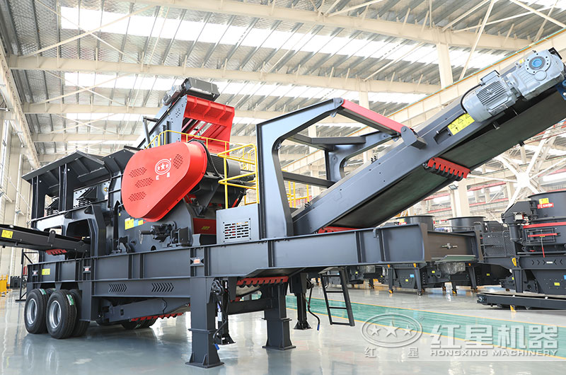 移动石头破碎机图片 移动石头破碎机图片