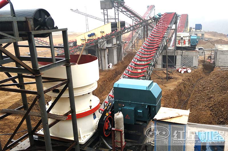 石场破碎机-单缸圆锥破碎机 石场破碎机-单缸圆锥破碎机