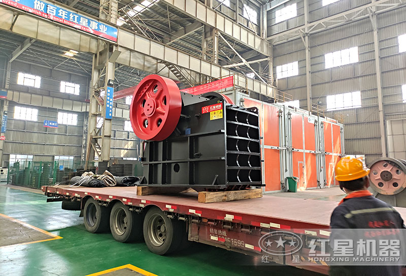 大理石颚式破碎机车间发货 大理石颚式破碎机车间发货