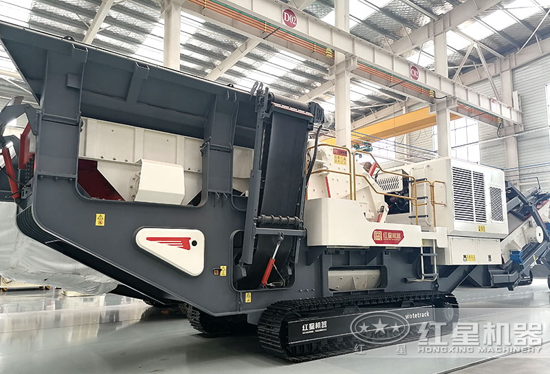 移动破碎机+反击破 移动破碎机+反击破