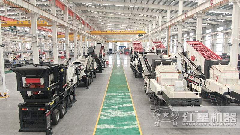 多款建筑垃圾处理设备车间实拍 多款建筑垃圾处理设备车间实拍