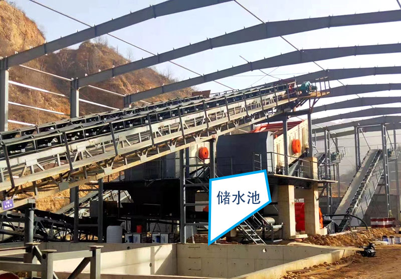 轮斗洗砂机作业现场配置沉淀池 轮斗洗砂机作业现场配置沉淀池