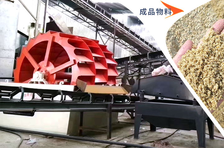只洗砂,配置洗砂机作业即可 只洗砂,配置洗砂机作业即可