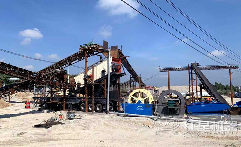 С��ɳ��ʹ��2̨��ʽϴɳ����ϸɳ����һ���