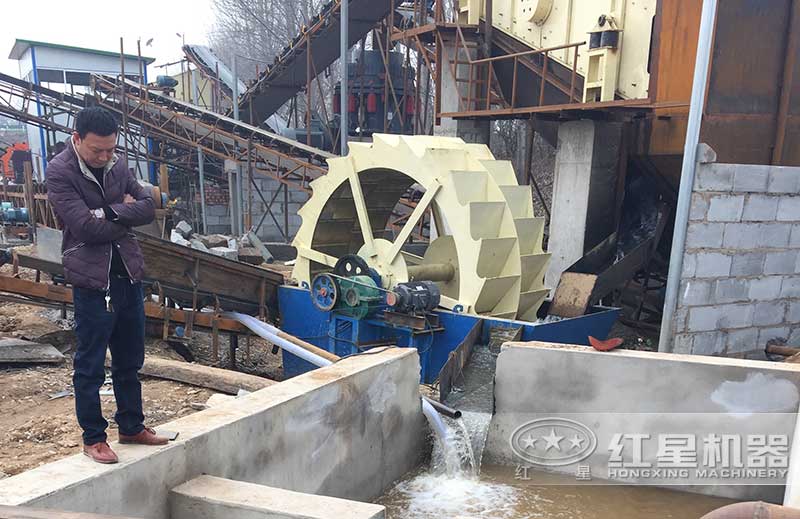 洗沙机器现场实拍 洗沙机器现场实拍